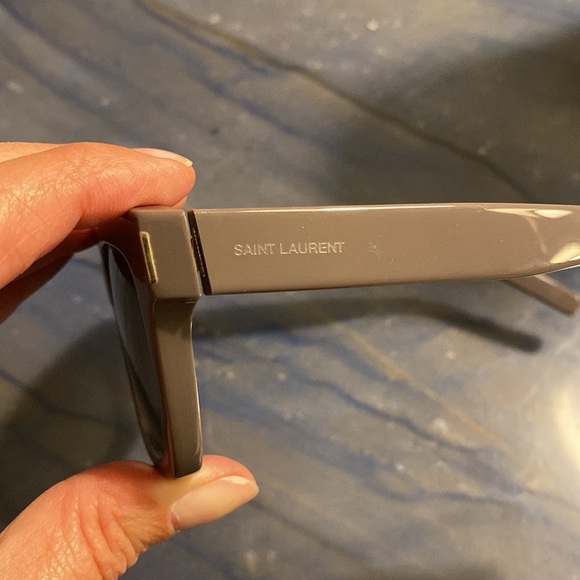 Gray Saint Laurent Bold 1 frames - Picture 3 of 6